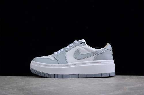 【280】[DH7004-100]-[AIR JORDAN 1 ELEVATE LOW SE WHITE/WHITE/WOLF GREY]-[WOMAN:35.5-39]-[MAN:40-45]