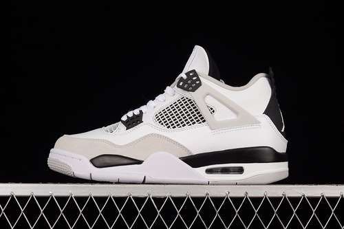 【380】[DH6927-111]-[AIR JORDAN 4 RETRO MILITARY BLACK WHITE/BLACK-NEUTRAL GREY]-[UNISEX:36-47.5]