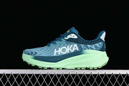 【280】[1134498 OMLG]-[HOKA ONE ONE CHALLENGER ATR 7 LOW BLUE/GREEN/WHITE]-[WOMAN:36-39]-[MAN:40-45]