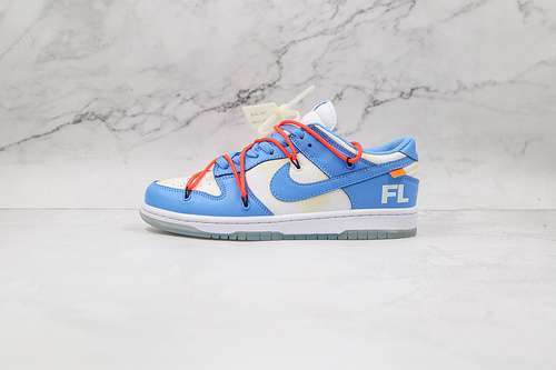 【400】[DD0856-403]-[OW X FUTURA X DUNK LOW SB UNC DARK POWDER BLUE/WHITE/UNIVERSITY BLUE]