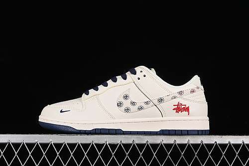【360】[XY1688-001]-[SB DUNK LOW OFF WHITE/BLUE]-[WOMAN:36-39]-[MAN:40-45]