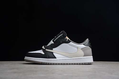 【360】[DM7866-010]-[TRAVIS SCOTT X AIR JORDAN 1 LOW OG TS SP WHITE/BLACK/GREY]-[UNSIEX:36-45]