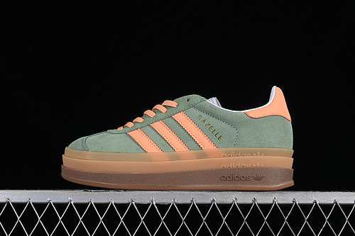 【260】[IH7495]-[ORIGINALS GAZELLE BOLD PULSE MINT/ORANGE/GUM]-[WOMAN:36-40]