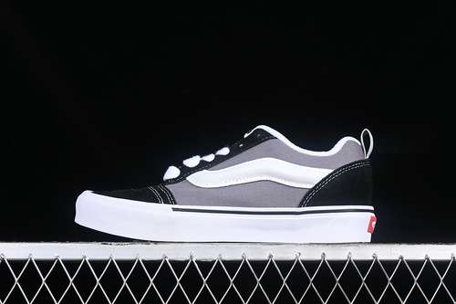 【220】[VN0009QACDR]-[VANS CLASSICS KNU SKOOL WHITE/BLACK/GREY]-[WOMAN:35-39]-[MAN:40-44]