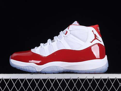 【340】[CT8012-116]-[AIR JORDAN 11 RETRO  WHITE/VARSITY RED/BLACK ]-[MAN:40-48]