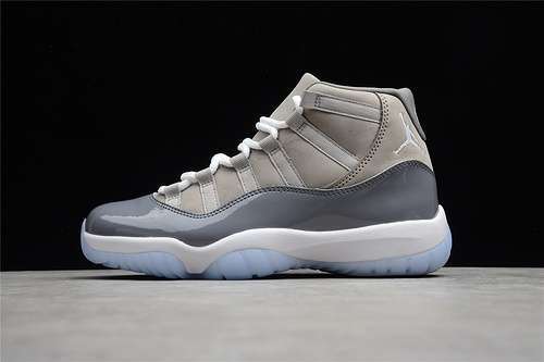 【490】[CT8012-005]-[AIR JORDAN 11 RETRO 2021 MEDIUM GREY/WHITE/COOL GREY]-[MAN:40-47]
