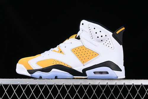 【460】[CT8529-170]-[AIR JORDAN 6 RETRO YELLOW OCHRE WHITE/BLACK/GOLD]-[MAN:40-47.5]