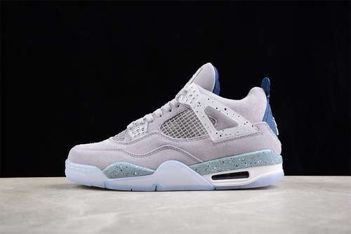 【430】[AJ4-1043505]-[AIR JORDAN 4 RETRO WHITE/GREY/BLUE]-[WOMAN:36-39]-[MAN:40-48.5]