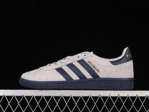 【280】[BD7637]-[HANDBALL SPEZIAL SHOES LIGHT GREY/NAVY BLUE/GOLD]-[MAN:39-45]
