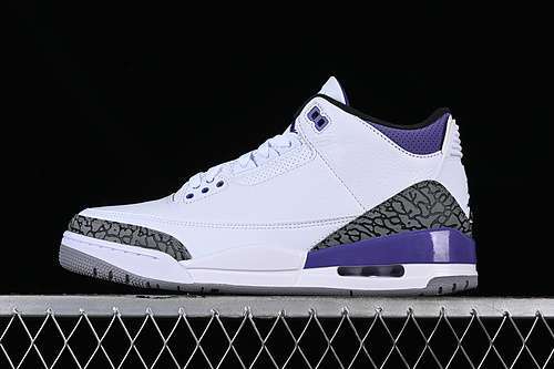 【530】[CT8532-105]-[AIR JORDAN 3 PINE GREEN WHITE/BLACK/GREY/PURPLE]-[WOMAN:36-39]-[MAN:40-48.5]
