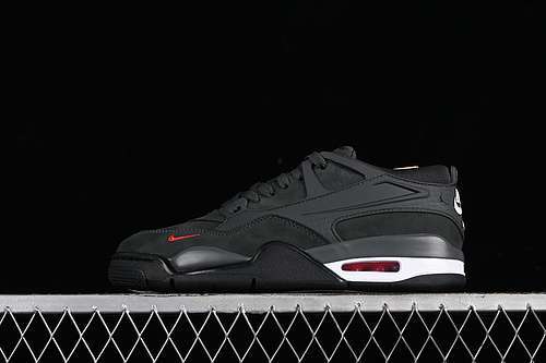 【400】[HF4334-004]-[NIGEL SYLVESTER X JORDAN 4 RM SP ANTHRACITE/ANTHRACITE/UNIVERSITY RED/WHITE]