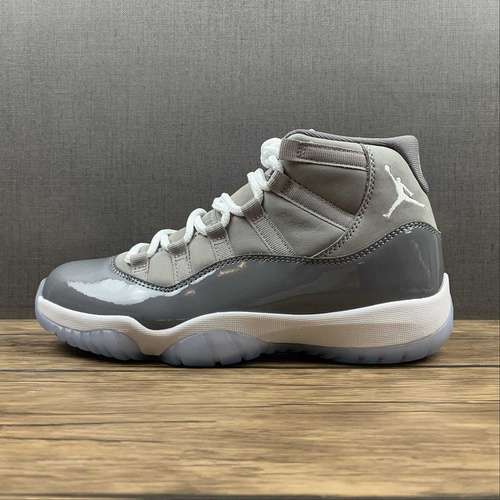 【450】[CT8012-005]-[AIR JORDAN 11 RETRO COOL GREY 2021 MEDIUM GREY/WHITE/COOL GREY]-[MAN:40-47.5]