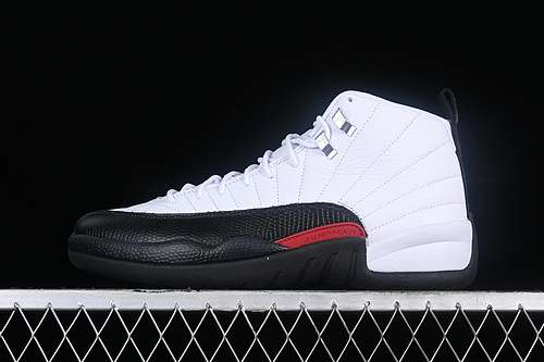 【530】[CT8013-162]-[AIR JORDAN 12 RETRO RED TAXI WHITE/GYM RED/BLACK]-[MAN:40-47.5]