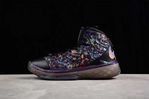 【340】[640551-005]-[ZOOM KOBE 3 BLACK/MULTI-COLOR-IMPERIAL PURPLE-KUMQUAT]-[MAN:40-46]