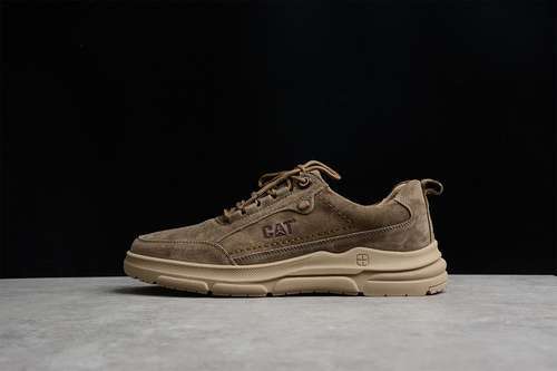 【340】[P716598]-[CAT CASUAL SHOES BROWN/BROWN/BROWN]-[MAN:38-44]