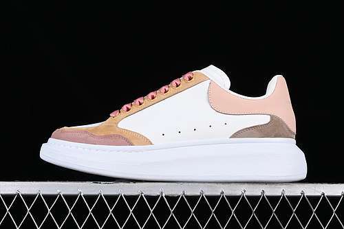 【560】[WHGP7]-[ALEXANDER MCQUEEN WHITE/BROWN]-[WOMAN:35-39]-[MAN:40-45]