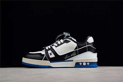 【700】[L*V 2021SS TRAINER SNEAKERS WHITE/BLACK/WHITE]-[MAN:38-45]