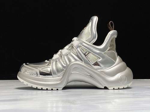 【480】[L*V SCI-FI SNEAKERS METALLIC SILVER/METALLIC SILVER]-[WOMAN:35-40]