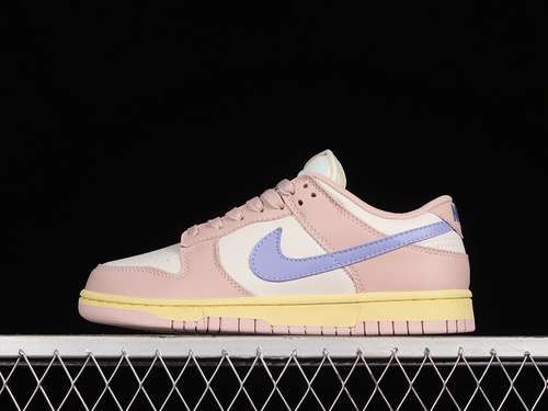 【270】[DD1503-601]-[ DUNK LOW PINK OXFORD PINK OXFORD/WHITE/PURPLE-CREAM]-[WOMAN:36-39]
