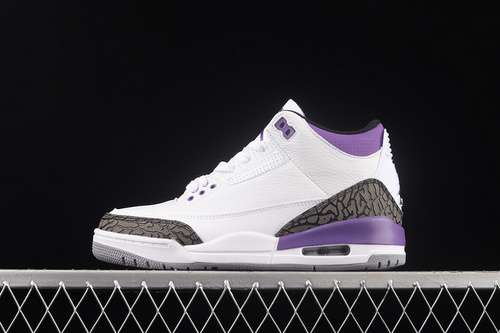 【340】[CT8532-105]-[AIR JORDAN 3 RETRO DARK IRIS/WHITE/BLACK/CEMENT GREY]-[WOMAN:36-39]-[MAN:40-46]