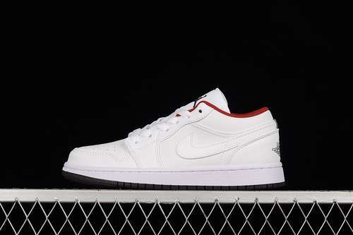 【280】[553560-164]-[AIR JORDAN 1 LOW WHITE/RED/BLACK]-[WOMAN:36-39]-[MAN:40-46]