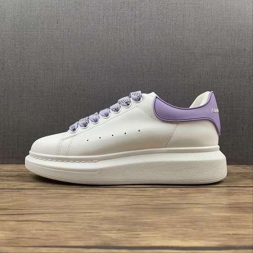 【550】[ALE*XANDER MCQUEEN WHITE/WHITE/PURPLE]-[WOMAN:35-39]