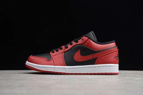 【340】[553558-606]-[AIR JORDAN 1 LOW VARSITY RED/SUMMIT WHITE-BLACK]-[MAN:40-45]