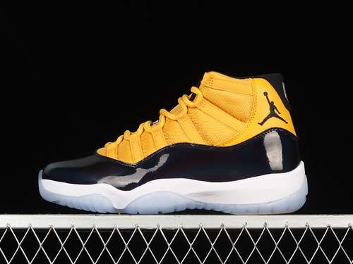 【550】[CT8012-118]-[AIR JORDAN 11 RETRO BLACK/YELLOW/WHITE]-[MAN:40-47.5]