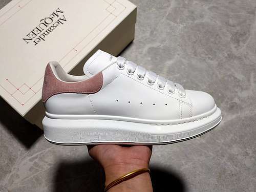 【580】[AL*EXANDER MCQUEEN SNEAKERS WHITE/WHITE/NUDE PINK]-[WOMAN:35-39]-[MAN:40-44]
