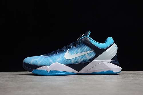 【360】[488371-401]-[ZOOM KOBE 7 SYSTEM SHARK OBSIDIAN/WHITE/BLUE GREY-CURRENT BLUE]-[MAN:40-46]