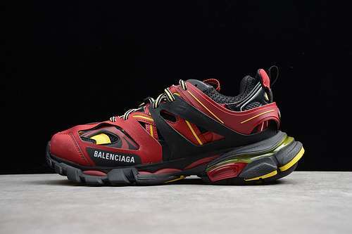 [153-149-165]-[ECBA8002832]-[GET 3.0 TRIPLE S SNEAKER WINE RED/BLACK]-[UNISEX:36-45]