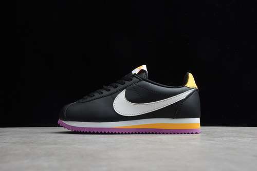 【260】[807471-022]-[CLASSIC CORTEZ BLACK/LASER ORANGE/VIVID PURPLE/SUMMIT WHITE][WOMAN:35.5-40]