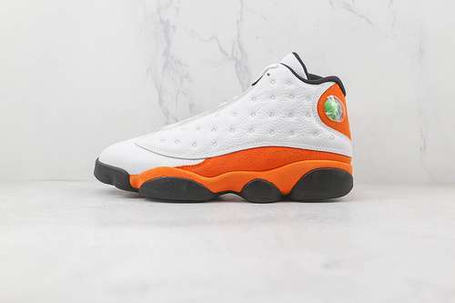 【580】[414571-108]-[AIR JORDAN 13 RETRO STARFISH WHITE/BLACK/STARFISH]-[MAN:40-47.5]