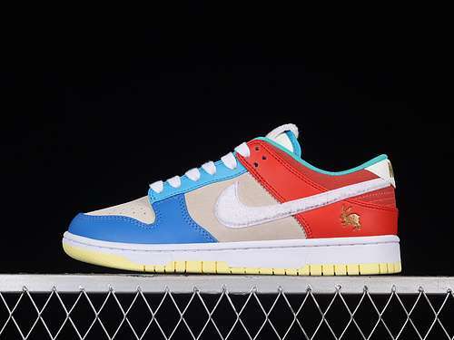 【380】[FD4203-111]-[SB DUNK LOW YEAR OF THE RABBIT WHITE/GREY/BLUE/RED]-[WOMAN:36-39]-[MAN:40-47.5]