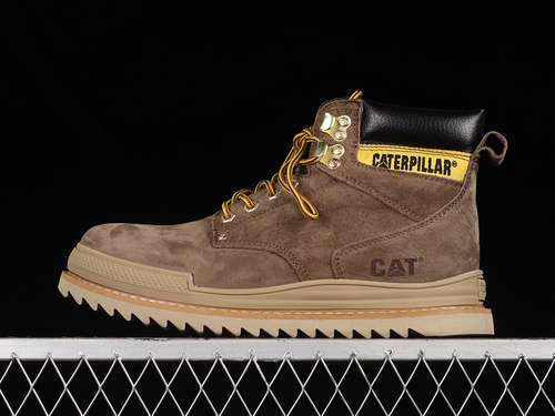 【340】[P722626]-[CAT 2022SS MID CASUAL MARTENS BOOTS COFFEE/COFFEE/BLACK]-[MAN:39-44]