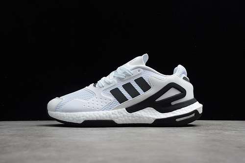 【300】[FW4048]-[DAY JOGGER SHOES CLOUD WHITE/CLOUD WHITE/CORE BLACK]-[WOMAN:36-39]-[MAN:40-45]