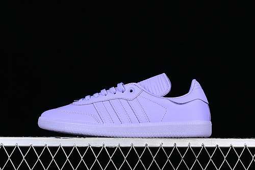 【220】[IE7296]-[ADIDAS PHARRELL WILLIAMS ORIGINALS SAMBA PURPLE]-[WOMAN:36-39]-[MAN:40-45]