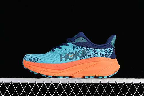 【280】[1134497 CVOR]-[HOKA ONE ONE CHALLENGER ATR 7 LOW ORANGE/BLUE]-[WOMAN:36-39]-[MAN:40-45]