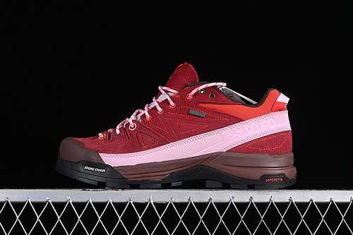【380】[473461-26]-[SALOMON X-ALPAGES GTX FOR TBA PINK/RED/BROWN]-[WOMAN:36-39]-[MAN:40-44]