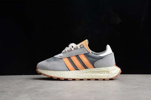 【240】[H03077]-[RETROPY E5 SHOES GREY THREE/ACID ORANGE/GREY TWO]-[WOMAN:35-39]-[MAN:40-45]
