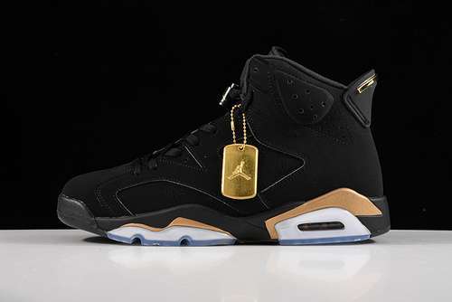 【550】[CT4954-007]-[AIR JORDAN 6 DMP BLACK/METALLIC GOLD]-[MAN:40-47.5]