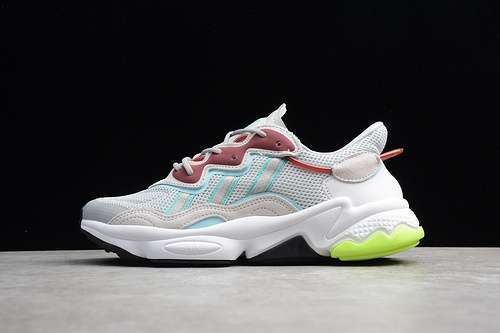 [59-57-66]-[EE5704]-[OZWEEGO SHOES CLOUD WHITE/PURPLE/GREEN]-[WOMAN:36-39]-[MAN:40-45]