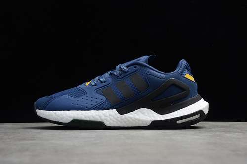【300】[FW4832]-[DAY JOGGER SHOES COLLEGIATE NAVY/CORE BLACK/OLD GOLD]-[WOMAN:36-39]-[MAN:40-45]