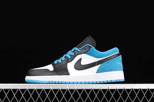 【320】[CK3022-004]-[AIR JORDAN 1 LOW SE BLACK/BLACK/LASER BLUE/WHITE]-[WOMAN:36-39]-[MAN:40-46]
