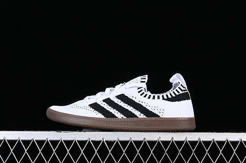 【230】[CQ2217]-[ADIDAS SAMBA SOCKPRIMEKNIT BLACK/WHITE/BROWN]-[WOMAN:35-39]-[MAN:40-45]