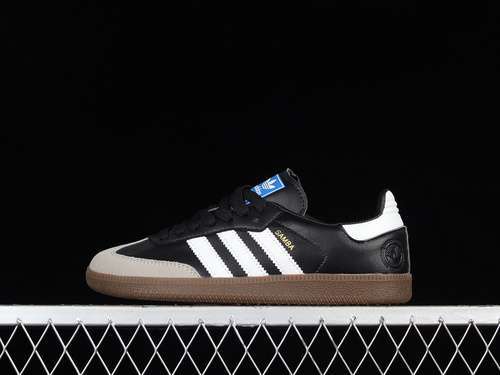 【260】[FX9042]-[SAMBA VEGAN SHOES CLOUD WHITE/CORE BLACK/GUM]-[WOMAN:36-39]-[MAN:40-45]
