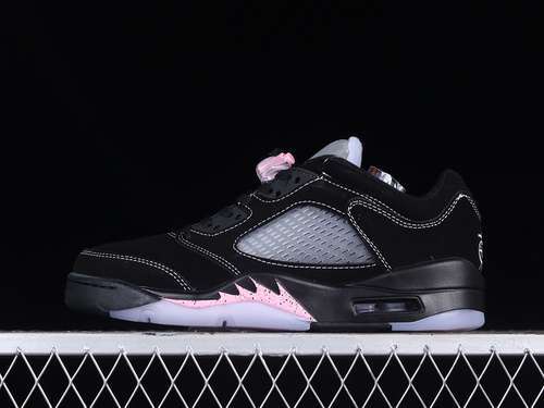 【320】[DX4355-015]-[AIR JORDAN 5 LOW DONGDAN BLACK/WHITE-LILAC ICE-PINK RISE]-[MAN:40-45]