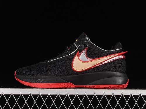 【360】[DJ5423-001]-[LEBRON 20 TRINITY BLACK/BLACK/UNIVERSITY RED/UNIVERSITY GOLD/LIGHT SMOKE GREY]