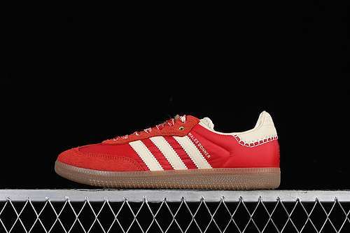 【230】[GY6612]-[WALES BONNER X SAMBA SCARLET/ECRU TINT/SCARLET]-[WOMAN:36-39]-[MAN:40-46]