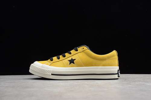 [58-56-64]-[163245C]-[ONE STAR OX LOW SHOES BOLD CITRON/BLACK/WHITE]-[WOMAN:35-39]-[MAN:40-44]